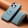 Denior es Adecuado para Iphone18Promax Portatarjetas Magnético Funda de Cuero para Teléfono Apple 17/16Pro Funda Protectora