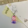 Llavero de Amigo con Sabor a Fruta de Dibujos Animados, Colgante Lindo para Mochila, Pequeño Regalo de Moda, Regalo para Estudiante, Llavero de Pareja