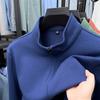 Sudadera Cardigan Chaqueta Estilo Nuevo Otoño 2026 para Hombre Ropa de Otoño e Invierno Sudadera de Algodón Puro Engrosada Ropa para Hombres de Mediana Edad y Mayores Ropa de Papá