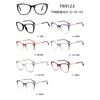 Transfronterizo Europa, América y Sudeste Asiático TR con resortera de metal Joker exquisita tendencia de moda simple cómodo armazón de gafas 9123