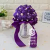 Noiva europeia e americana segurando flores design original alta qualidade noiva segurando suprimentos de casamento adereços de fotografia atacado