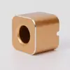 Porta Plumas Metálico Porta Plumas Inserto Pequeño para Plumas Cuadrado Barril Negro para Pluma Base para Cepillos de Dientes de Pareja Porta Cuchillas Papelería para Estudiantes