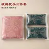 Sacrificio Tela Shou Bei Jacquard Algodón Espeso Colcha Qingming Octubre 1 Limpieza de Tumbas Quema de Papel Ropa de Cama Suministros Funerarios Venta al por Mayor