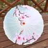 Guarda-chuva de papel de óleo de estilo antigo Traje clássico Hanfu Silk Umbrella Cheongsam Props Decoração Red Umbrella Factory