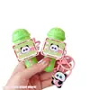 Nuevo Llavero de Micrófono Flor de Cerezo Panda Colgante para Bolso Divertido Mini Grabación de Sonido Micrófono Pequeño Suministro
