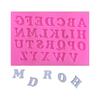 Molde de bolo em forma de letras maiúsculas inglesas por atacado DIY silicone ferramentas de confeitaria de açúcar molde de gelo H1923