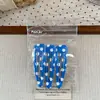 Novo estilo coreano gota d'água onda bolinhas franja de menina grampo quebra-cabeça bolsa xadrez infantil colorido clip lateral quebra-cabeça acessórios de cabelo