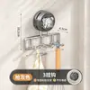 Gancho de Ventosa de Aço Inoxidável Sem Furo Uso Doméstico Gancho Adesivo Forte Atrás da Porta Roupas Chapéu Cabide de Armazenamento para Parede da Cozinha Atacado
