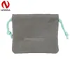 Bolsa de lana imitación cuero al por mayor de fábrica bolsa de cuerda de gamuza bolsa de almacenamiento procesamiento bolsa para joyas