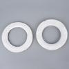 Junta não padrão Junta de flange de almofada revestida de PTFE Fornecimento de fabricantes de juntas tipo O brancas Almofada revestida de PTFE