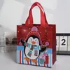 Sacos de Presente Série de Natal do Fabricante Tecido Não Tecido Sacos de Presente de Aniversário para Jardim de Infância Sacos de Presente de Natal Dopamina