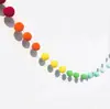Fio de pompom ins decoração de festa de aniversário piquenique pingente 61 parede de sala de aula de jardim de infância pendurado decoração DIY fio de pompom