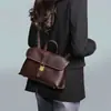 Bolsas para Mujer 2026 Nuevo Estilo Bolsas para Mujer Otoño e Invierno Bolso Cruzado de Cuero Bolso de Hombro de Gama Alta Elegante