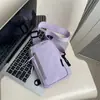 Nova Bolsa Transversal Estilo Japonês Esportes de Rua Mini Bolsa de Peito Ins Diagonal Ombro Bolsa Simples Nicho Bolsa de Armazenamento para Exterior