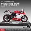 1:12 Modelos de Motocicleta Chuanqi Modelo de Motocicleta Ducati de Liga Crianças Brinquedo de Rodagem Suave com Som