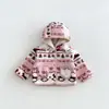 Dulce Fresco Cálido Cómodo Floral Forro Polar Chaqueta Abrigo 2026 Otoño Invierno Nuevo Estilo Transfronterizo Europeo Americano