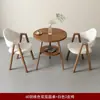 Juego de Mesa y Sillas de Ocio de Tres Piezas con Almacenamiento de Doble Capa, Mesa Redonda Pequeña para Apartamentos Pequeños, Combinación de Mesa y Sillas para Balcón de Ocio, Sala de Estar y Área de Reuniones