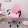 Funda para Silla Dividida Silla Giratoria de Oficina Silla de Computadora para el Hogar Funda para Reposabrazos Elástica para Asiento de Silla Funda Universal para Taburete Cubierta