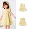 Vestido de Bebê Balabala Saia de Bebê Vestido Princesa Infantil Vestido de Verão para Meninas 2025 Novo Estilo Doce e Moderno