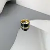Anel Elegante de Prata S925 Estilo Coreano Onda Esmaltada para Mulheres Anel Aberto Criativo Estilo Palácio Retrô Anel de Dedo Indicador Hip-Hop