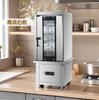 Armário de Vaporização Elétrico Comercial Henglian Zg-5 Armário para Pães a Vapor Porta de Vidro Comercial Armário de Isolamento Loja de Conveniência Café da Manhã Forno para Pães a Vapor Pão a Vapor