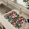 Tapete Drenante de Barro Diatomeas para Plantas Pequeñas Frescas y Flores, Resistente a Manchas, Absorbente de Agua, a Prueba de Polvo, para Encimera de Cocina, Venta Caliente Transfronteriza Temu