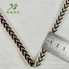 Fábrica Spot jacquard denim webbing salto tecelagem seta jacquard poliéster webbing roupas acessórios bagagem sapatos cinto decorativo