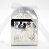 Fábrica de origen transfronterizo Día de San Valentín Amor hueco Gracias Caja de dulces de boda Regalo de retorno de boda Caja de dulces con cinta en stock