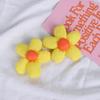 Nueva flor de cinco pétalos tridimensional de algodón diy ropa infantil tocado accesorios para el cabello bolsas accesorios de regalo a mano al por mayor