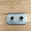 Fornecimento do Fabricante Luva Interna de Folha de Flandres Dentes Retangular Soldado Fixador Porca Interna Conector de Tubo Quadrado