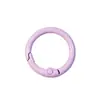 Barniz para Hornear Dopamina Color Caramelo Argollas Abiertas Argollas de Resorte Amuletos de Figura 23mm Llaveros Llaveros Cuentas Perler Colgantes