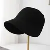 Sombrero de Verano Estilo Coreano Ala Ancha Diseño Plegado para Mujer Estilo Coreano Cara Modificada Elegante Versátil Moda Primavera y Verano Cara Redonda Sombrero de Pescador