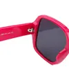Gafas de Moda Pequeñas con Montura Grande que Muestran el Rostro para Mujer, Gafas de Sol Lindas y Versátiles de Moda, Gafas de Sol de Nicho Simples y Versátiles 2229