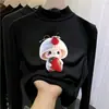 Ropa infantil de forro polar de doble cara, top para niñas, nuevo estilo otoño/invierno, adecuado para usar como prenda exterior, capa base de moda para niños y bebés