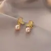 Pendientes de plata de ley S925 con circonita ultra brillante de alta gama para mujer, lujo ligero, exquisitos y elegantes, pendientes de botón populares al por mayor, estilo festivo