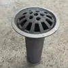 Bocal de Sino de Ferro Fundido Calha Telhado Terraço Descarga Direta Calha de Chuva Tipo 87 Plug-in Interno Soquete de Calha de Chuva Ralo de Piso Redondo
