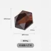 Piedra Cruda de Cristal Natural Transfronteriza Talla de Estrella de Seis Puntas Mineral de Múltiples Materiales Muestra Colgante Accesorios Cristales Adornos Creativos
