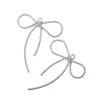 Estilo Casual y Elegante Accesorios de Joyería con Lazo Pendientes de Aleación Pintados con Spray Accesorios para el Cabello Colgante Materiales Hechos a Mano DIY W175