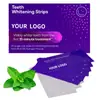 10 Pares de Tiras Dentales Sabor Menta Transfronterizas para el Cuidado Bucal, Protegiendo el Esmalte Dental, Eliminando Manchas y Blanqueando los Dientes
