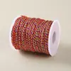 Compilación de pulseras de cuerda coloridas del Festival del Bote del Dragón, línea de jade AB, línea de siete colores, 72 nudos chinos, línea 5, material tejido