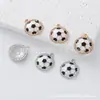 Joyería de Moda Tendencia Accesorios de Aleación de Fútbol DIY Pulsera Collar Colgante Oro y Plata 2 Colores en Stock Copa del Mundo