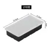 Forma de Gelo Quadrada de 6 Peças Mais Vendida Transfronteiriça, Caixa de Gelo com Tampa, Forma de Gelo Redonda, Cubo de Gelo, Molde de Forma de Gelo, Forma de Gelo de Silicone