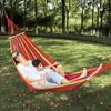 Hamaca Exterior Antivuelco Silla Columpio Engrosada Equipo de Camping Cesta Colgante Hamaca de Red para Niños del Hogar Fabricante Venta al por Mayor