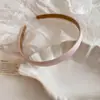 Diadema Fina de Satén de Alta Gama Morandi, Sencilla y Elegante, Accesorio Versátil de Colores para Lavarse la Cara y Peinarse