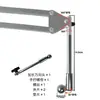 Suporte Cantilever Preguiçoso Nb35 Cabeça de Bola 17mm Haste de Conexão de Extensão Universal Lâmpada de Mesa para Tablet Acessórios para Microfone de Moxabustão