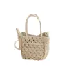 Bolso Tejido de Paja para Mujer 2026 Nuevo Estilo Ins Bolso de Mano Simple Tejido Primavera y Verano Playa de Moda Versátil Bolso de Hombro Cruzado