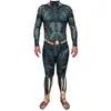Aquaman Dorado de Halloween Aquamandc Traje de Baño Ajustado Aquaman Disfraz de Cosplay