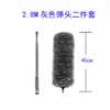 Plumero de Plumas de Pollo Limpieza de Polvo del Hogar Limpieza de Techos Plumero Limpieza de Primavera Artefacto de Limpieza Plumero Telescópico Extendido