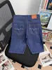 Pantalones Cortos de Verano Finos de Mezclilla Baratos Transfronterizos para Hombre Rectos Talla Grande Sueltos Elásticos de Longitud Media