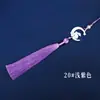 Nuevo Colgante de Borla de Conejo de Jade Luna Estrella Conejo de Jade Imitación Adorno Colgante de Nubes Auspiciosas Colgante de Coche Colgante de Caja de Regalo para el Festival de Mediados de Otoño Borla
